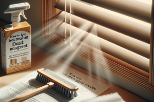 Cómo evitar que tus persianas sean un imán para el polvo Cómo evitar que tus persianas sean un imán para el polvo.