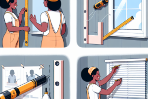 Cómo instalar persianas sin perforar agujeros en la pared Cómo instalar persianas sin perforar agujeros en la pared.