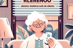 Los beneficios de las persianas eléctricas para personas mayores.