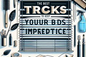 Los mejores trucos para mantener tus persianas impecables.