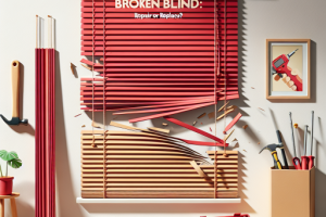 Persiana rota: ¿Reparar o reemplazar? Persiana rota: ¿Reparar o reemplazar?